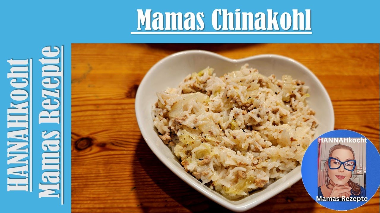 Chinakohl mit Hack u. Reis. Preis (4 Pers.) = 13,60€ / 3,40€ pro Pers. GUT ESSEN UND SPAREN!