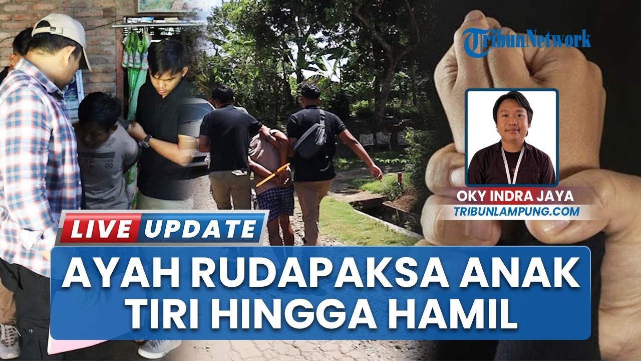 Pria di Pringsewu Lampung Tega Cabuli Anak Tirinya hingga Hamil karena Sakit Hati pada Istri