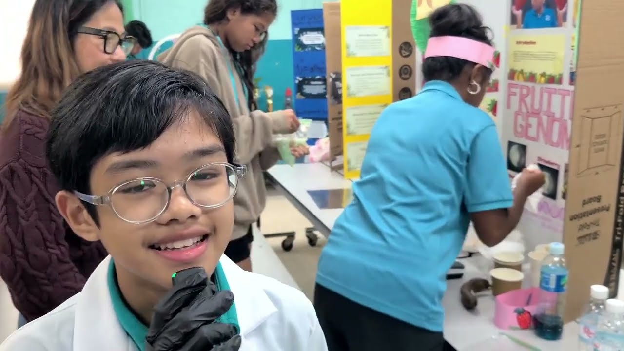 Starfish showcase big ideas at Guahan Academy Charter School's Science Expo