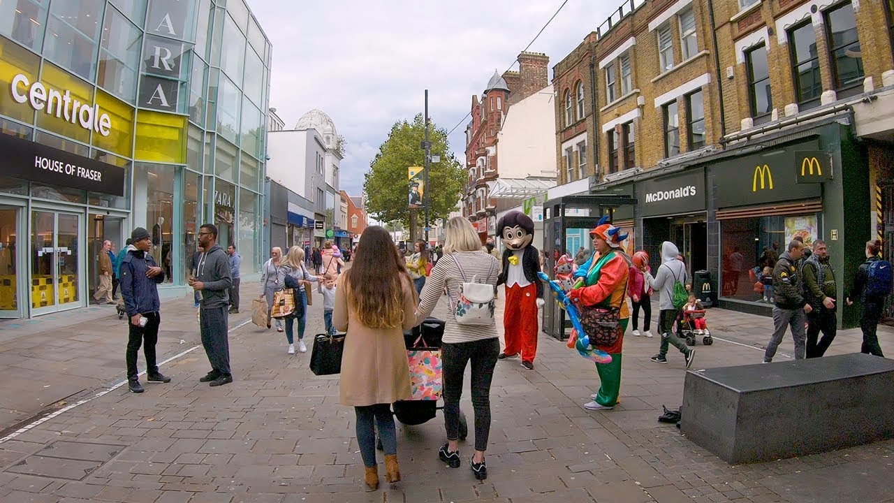 Walking London’s Croydon Town Centre incl. Markets