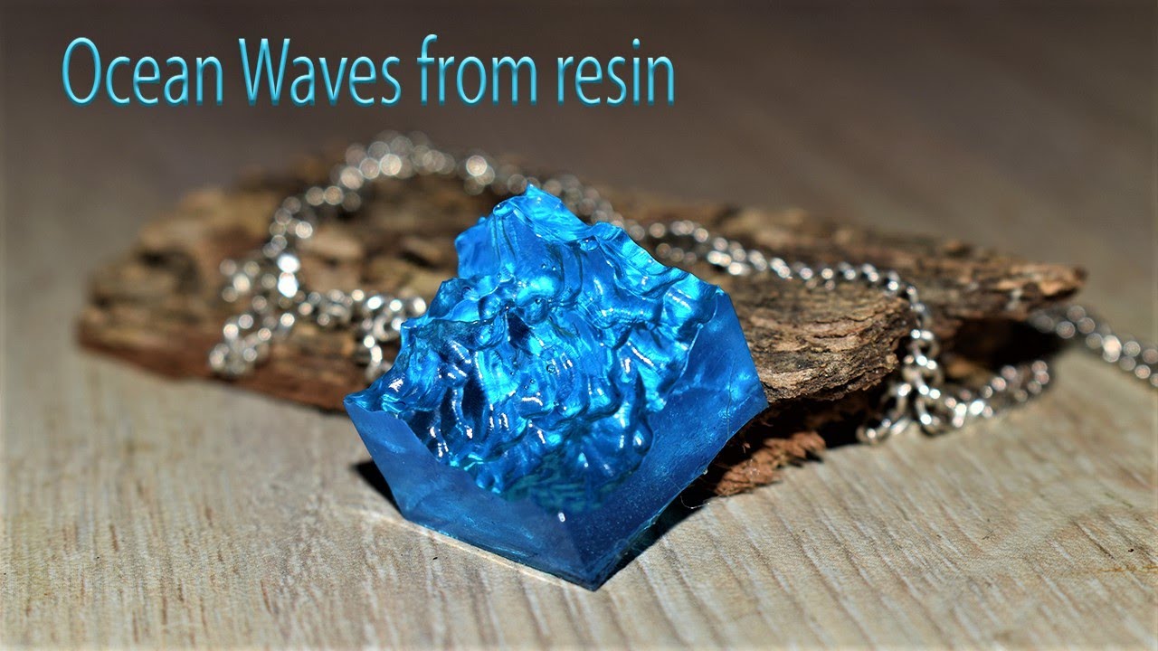 DIY Ocean Waves from Resin
