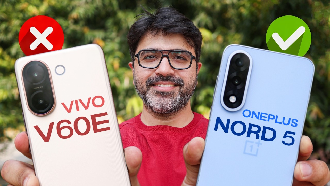 Vivo V60e vs OnePlus Nord 5 CAMERA COMPARISON