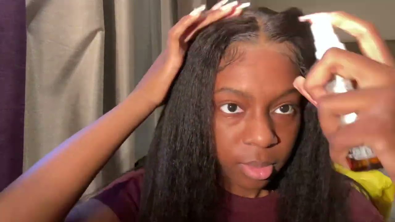 ISEE HAIR REVIEW 🤩 Glueless Kinky Straight Closure Wig