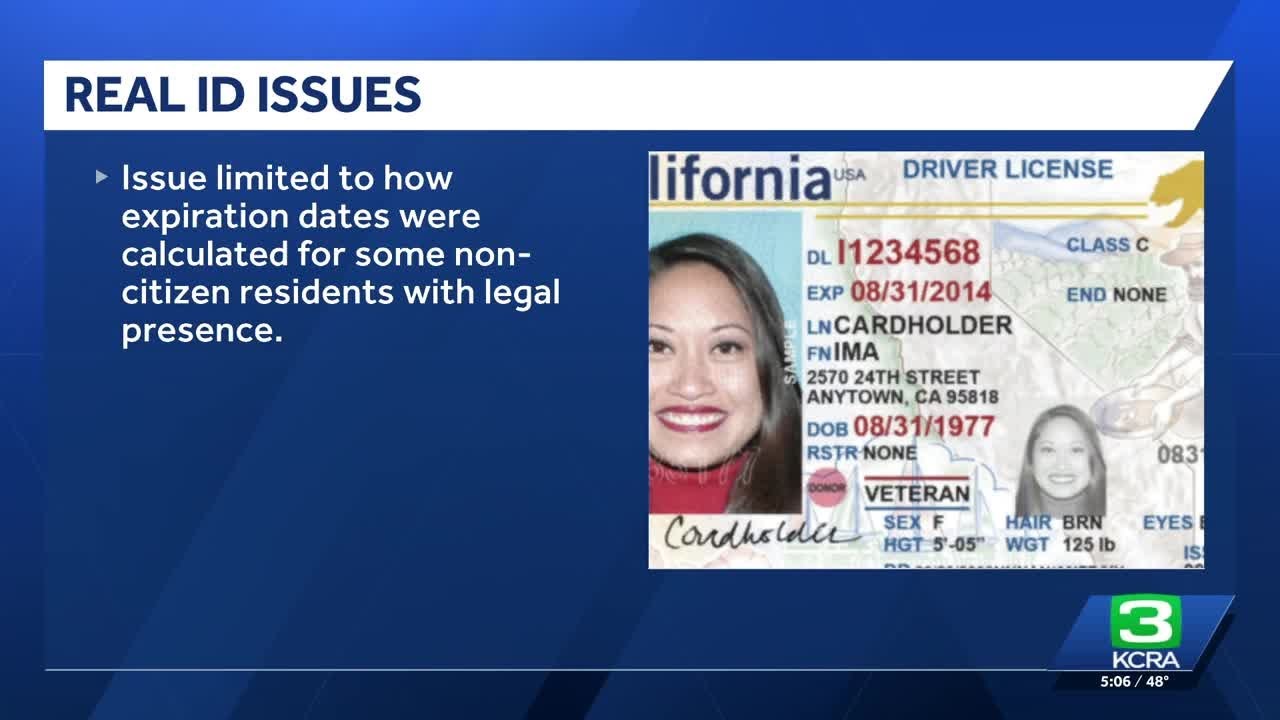 DMV notifies 325K Californians of action needed to comply with REAL ID regulations