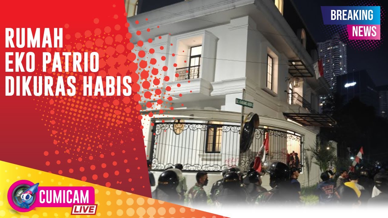 BREAKING NEWS! Warga Jarah Rumah Eko Patrio 