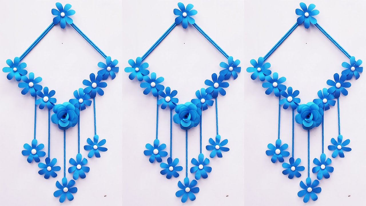 PAPER CRAFT- DIY - Paper Wall Hanging Craft Ideas - Paper Craft - Wall Decoration Ideas