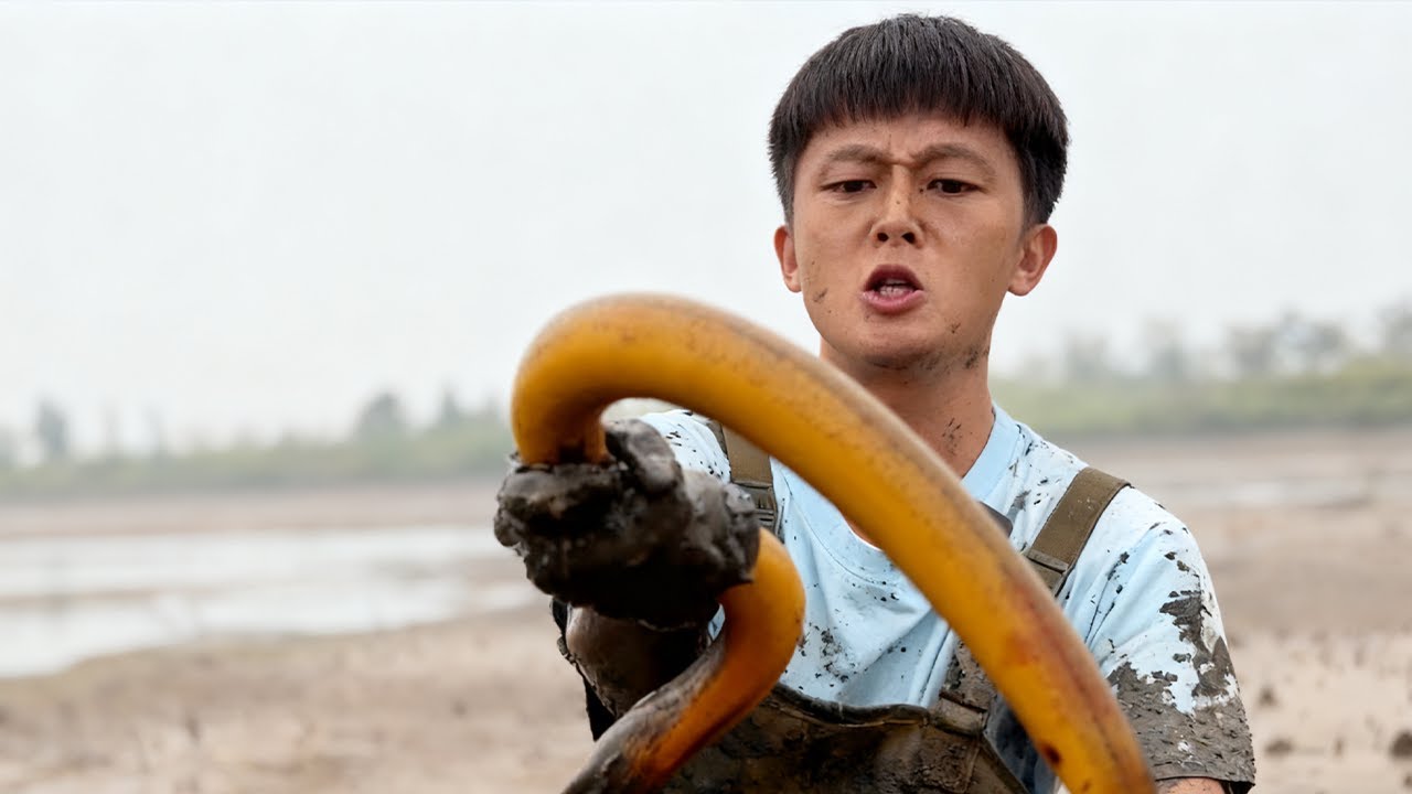 兩斤多重的鱔魚見過嗎？到底是手臂粗還是比筷子長，今天一探究竟！#大熱門 #fishing