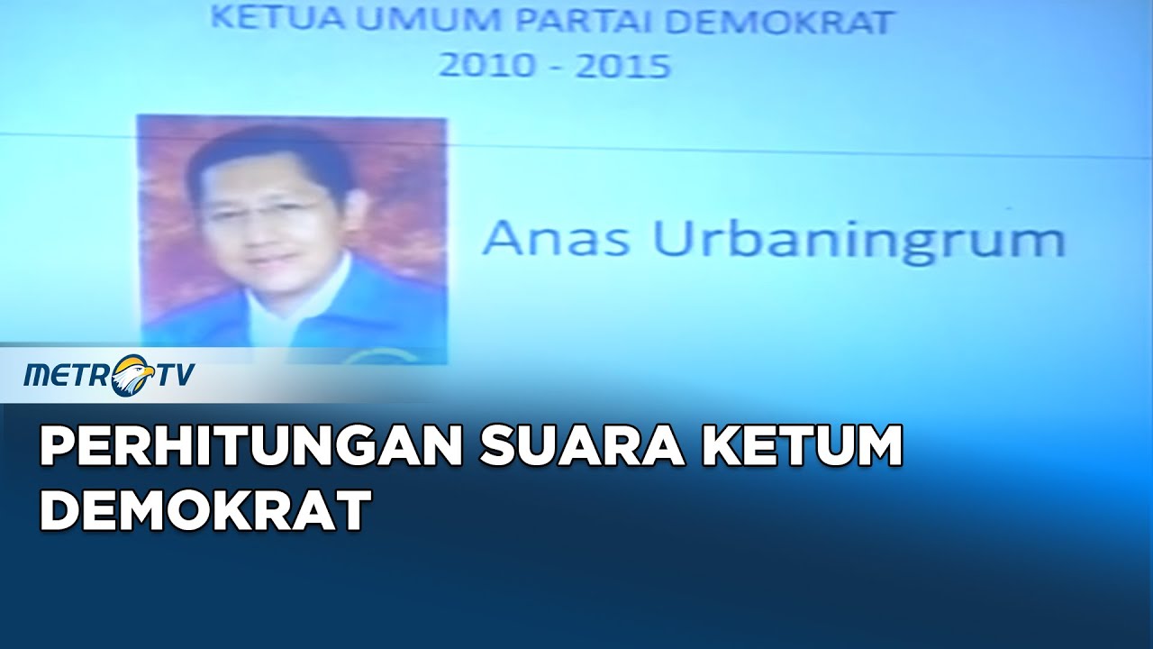 Ricuh! Kongres Penghitungan Suara Ketua Umum Partai Demokrat Di Bandung Dok.2010