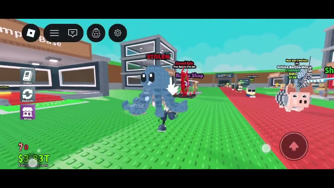 Trolling NOOBS 🤣😂 in steal a brainrot (Roblox) #gameplay #stealabrainrot #roblox #yt #funny 