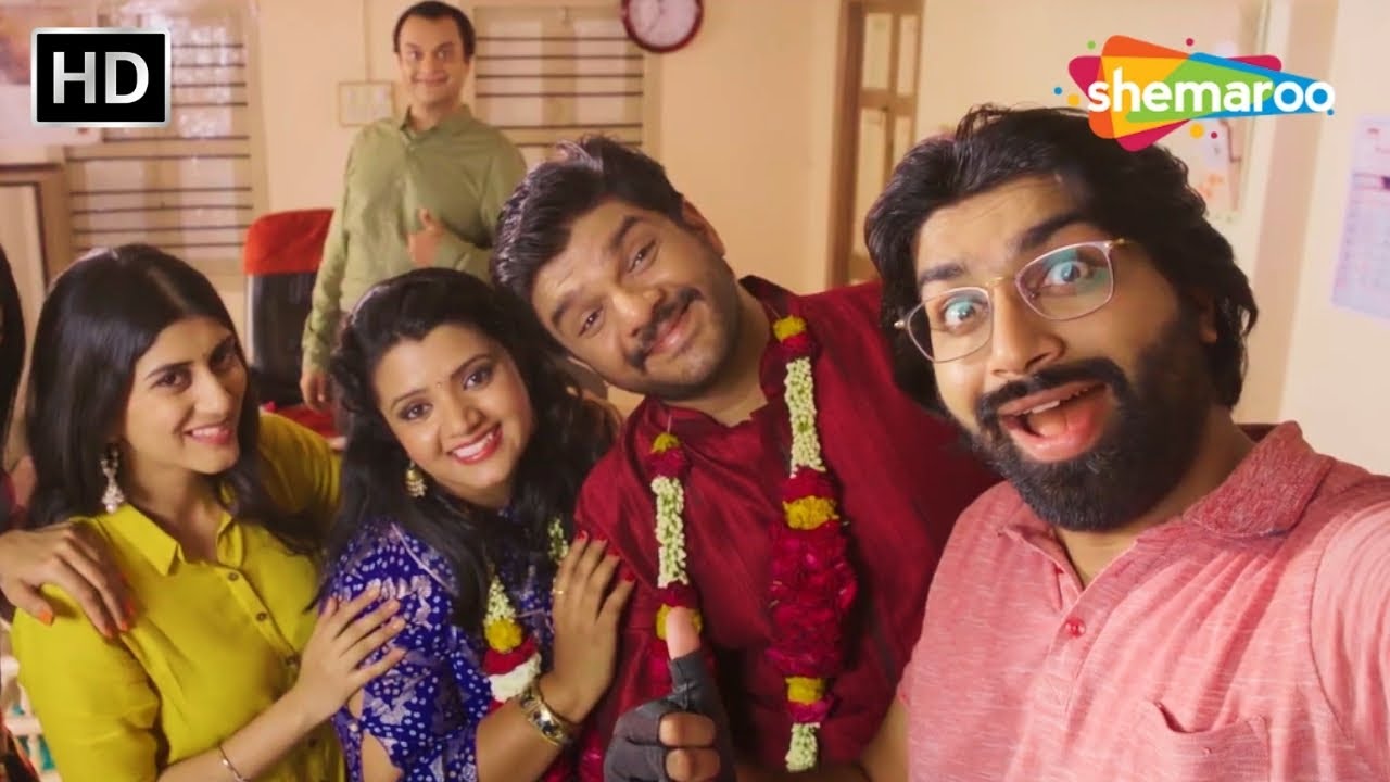 Malhar Thakar Comedy Scene |  Sharato Lagu | Deeksha Joshi | @shemaroogujaratimanoranjan1