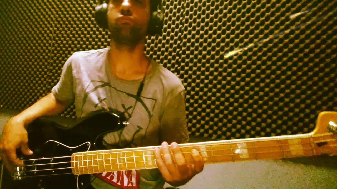 הדג נחש ואברהם טל תן לי מנגינה bass cover (תפקיד בס) יאיא אהרונוב בסיסט עצום