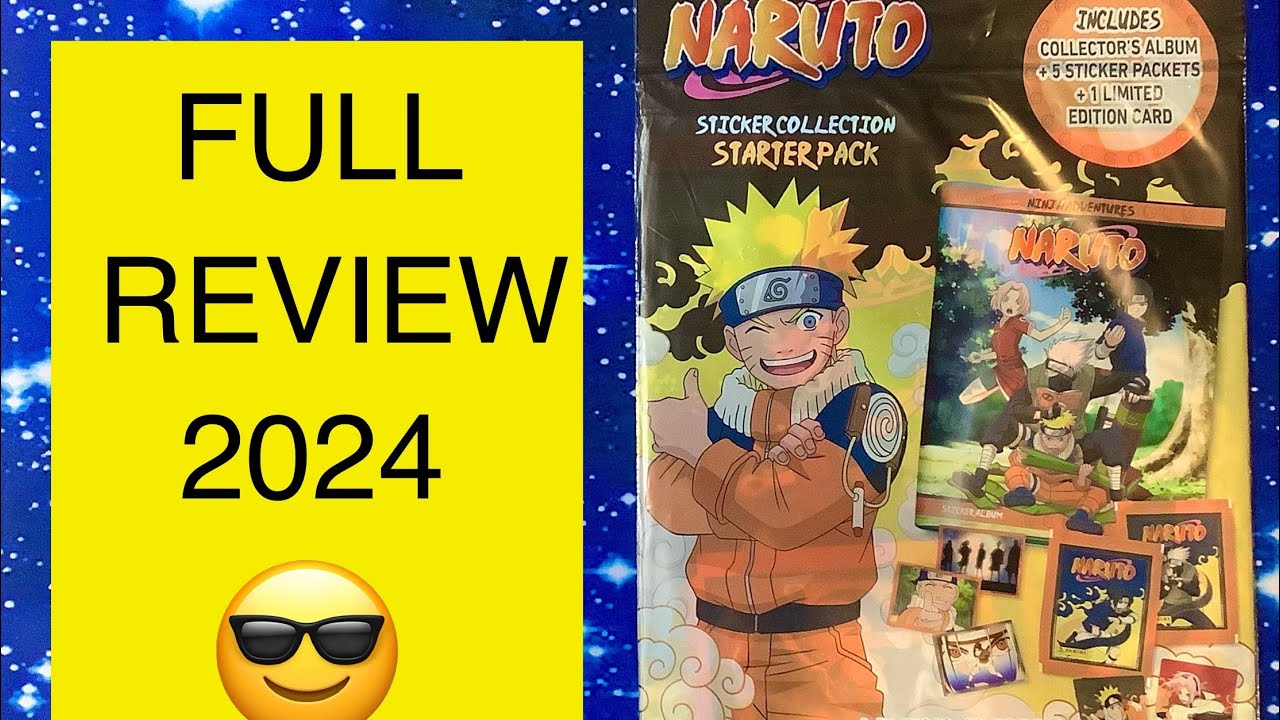 Panini Naruto Ninja Adventures Sticker Collection Review