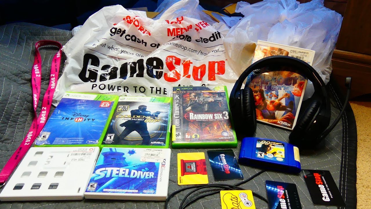 Gamestop Left ME This JACKPOT!!! Dumpster Diving Gamestop