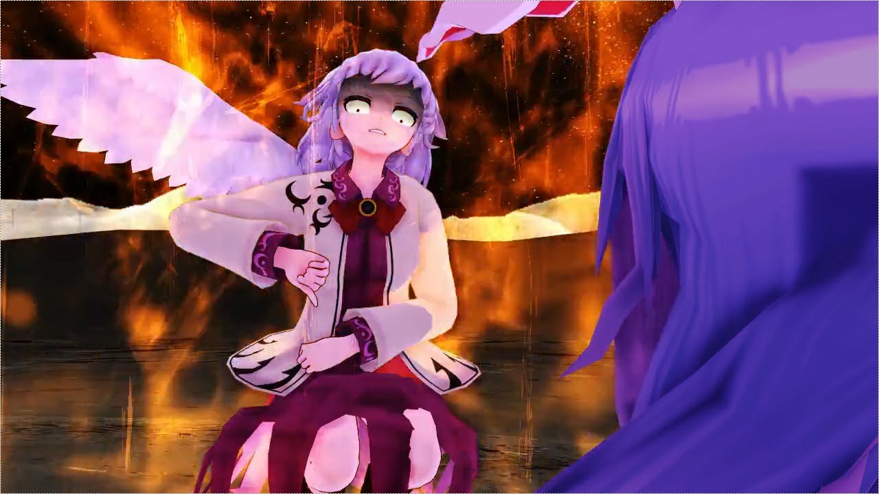 【東方MMD】うどんげのトイレダッシュ！