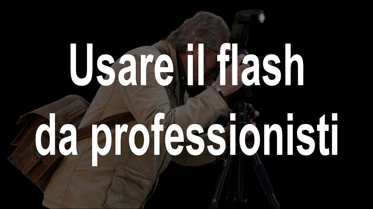 Usare il flash da professionisti