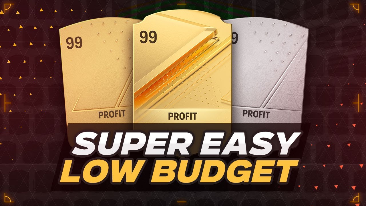SUPER EASY LOW BUDGET TRADING METHOD ON FC24!!