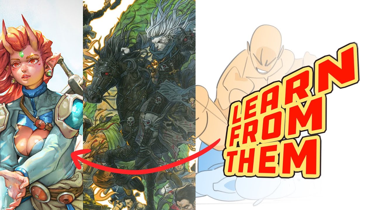 These artist will help you get better at art