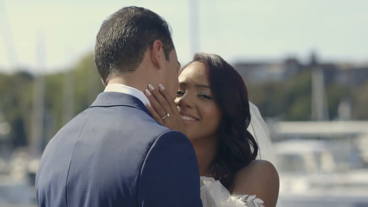 Glen Island Harbour Club wedding of Yessica + Adrian