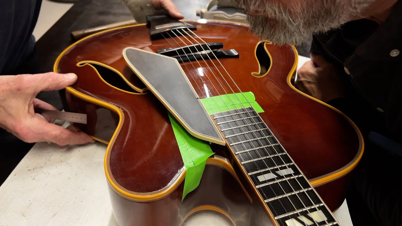 Ken Parker Archtoppery - Inspiration from the Masters - The D&rsquo;Aquisto - The Pickguard Redux - Part 1