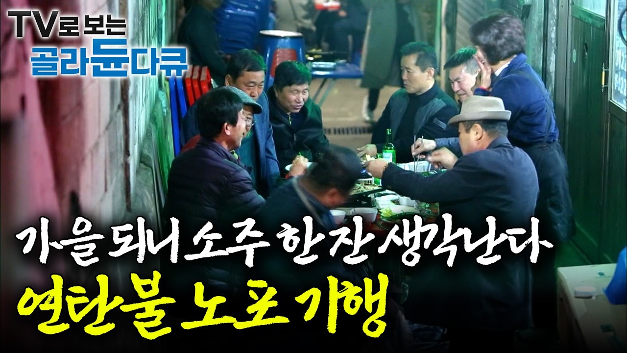 찬바람 불기 시작하니 노포에서 소주 한잔 생각이 났다, 연탄불 연기 냄새가 떠오르는 노포 기행｜한국기행｜#골라듄다큐