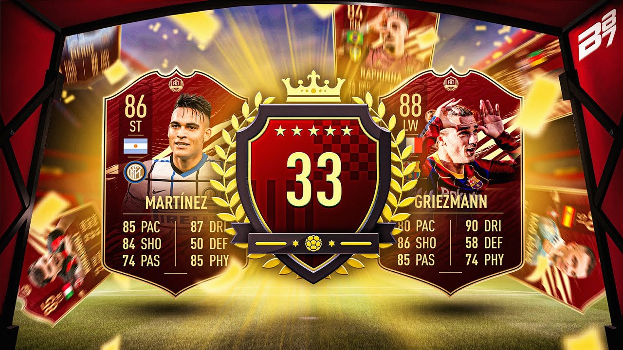 RED LIST OP! 33RD IN THE WORLD! FUT CHAMPIONS REWARDS! | FIFA 21 ULTIMATE TEAM
