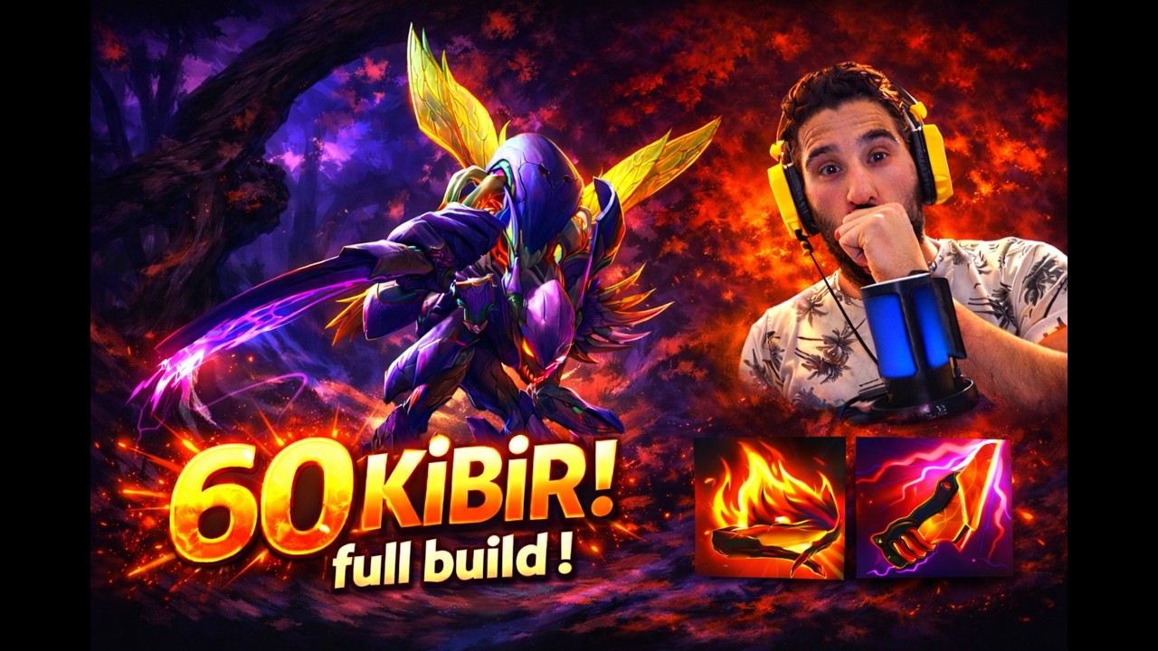 60 KİBİR KHA'ZİX FULL BUİLD ORMANA HÜKMEDEN VADİYE HÜKMEDER !!! #leagueoflegends
