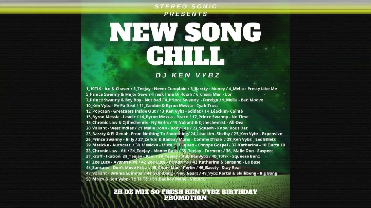 DJ Ken Vybz -New Song Chill ( Birthday edition ) mix