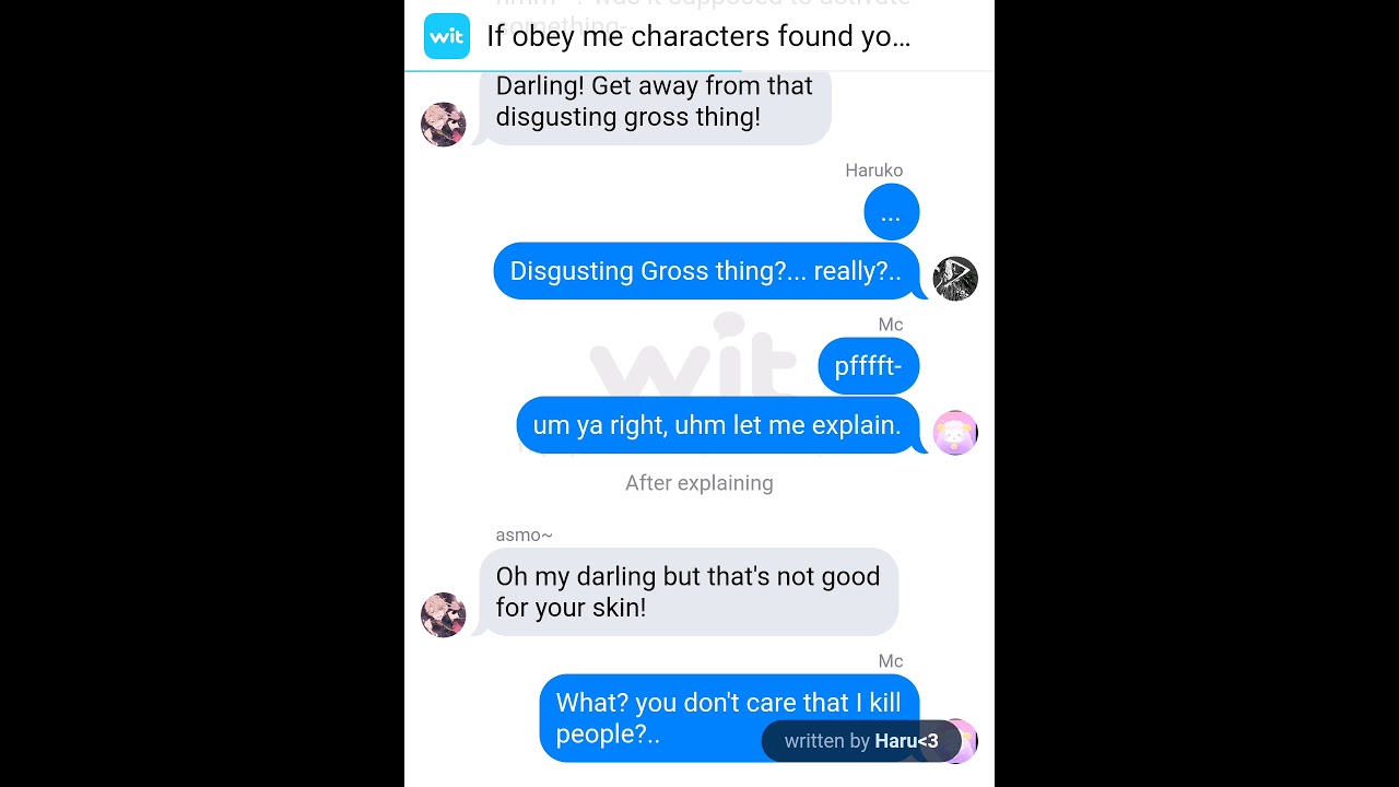 If obey me characters found out that you have a death note