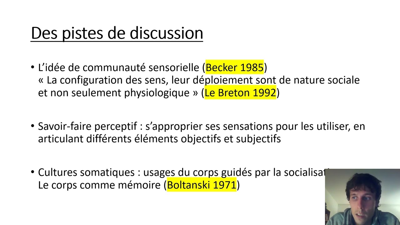 Connaissances sur sensations et perceptions (écrit 2)