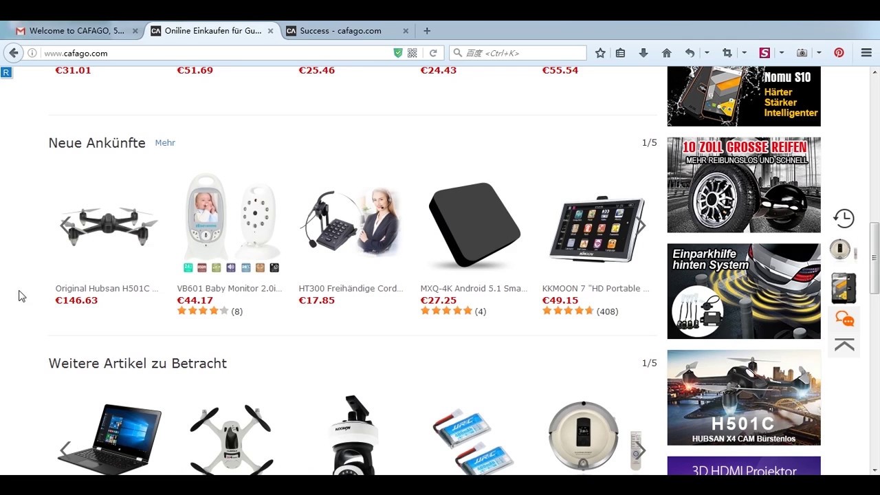 How to register and shop in cafago？