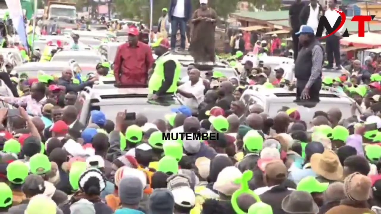 KALONZO &MATIANGI POWERFUL SPEECH IN NYANDARUA TODAY !