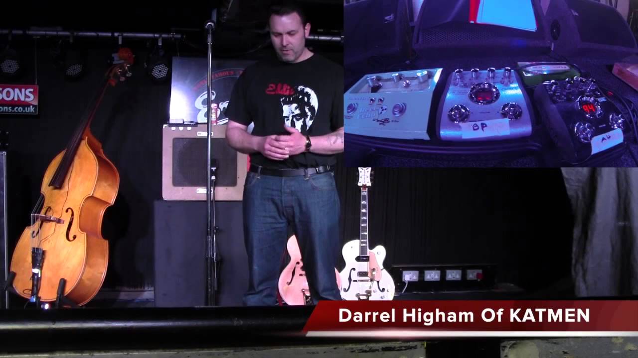 KATMEN'S Darrel Higham talks about his equipment on the road.