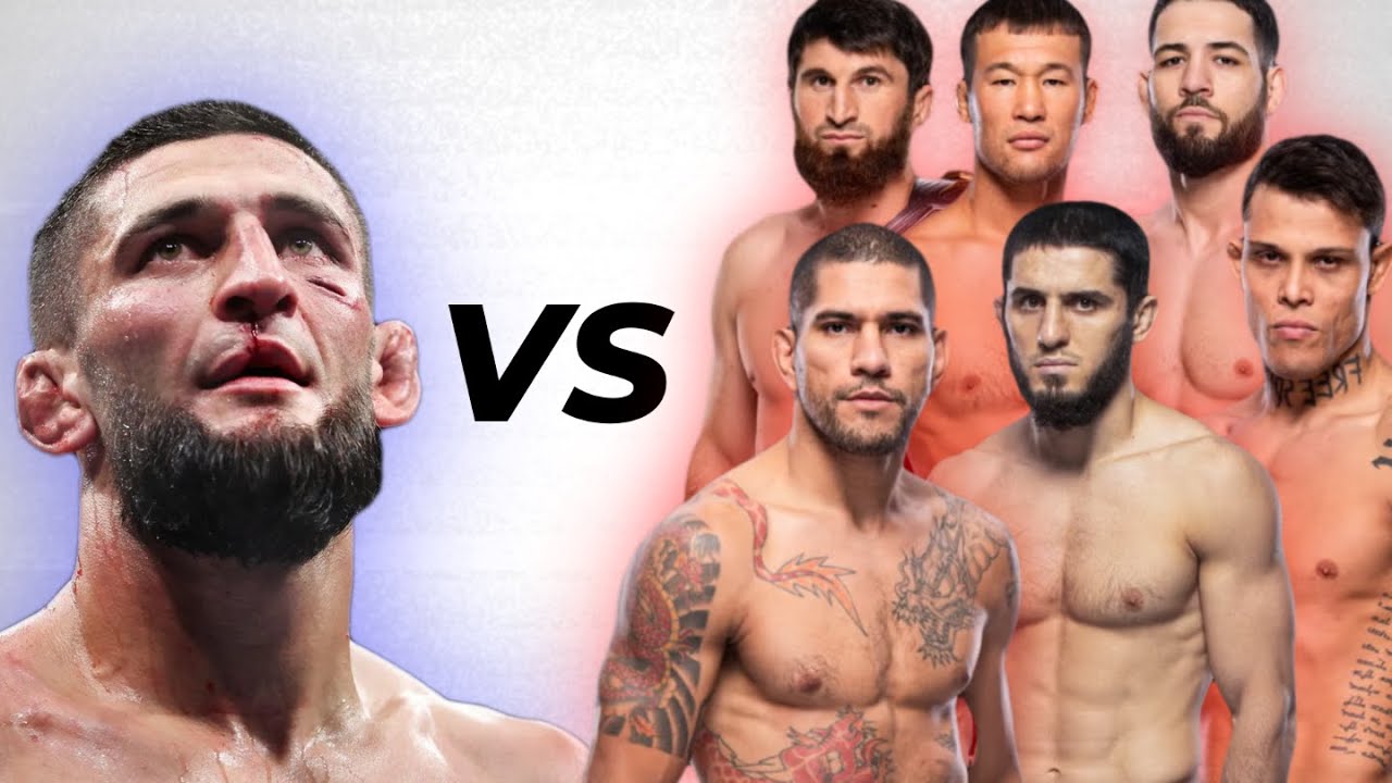 TOP #10 OPONENTES MAS PELIGROSOS PARA KHAMZAT CHIMAEV!!!!