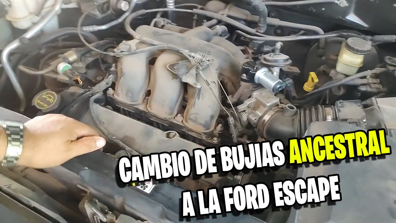 ✅ como cambiar las BUJIAS | Como cambiar las bujias de la Ford Escape!✅