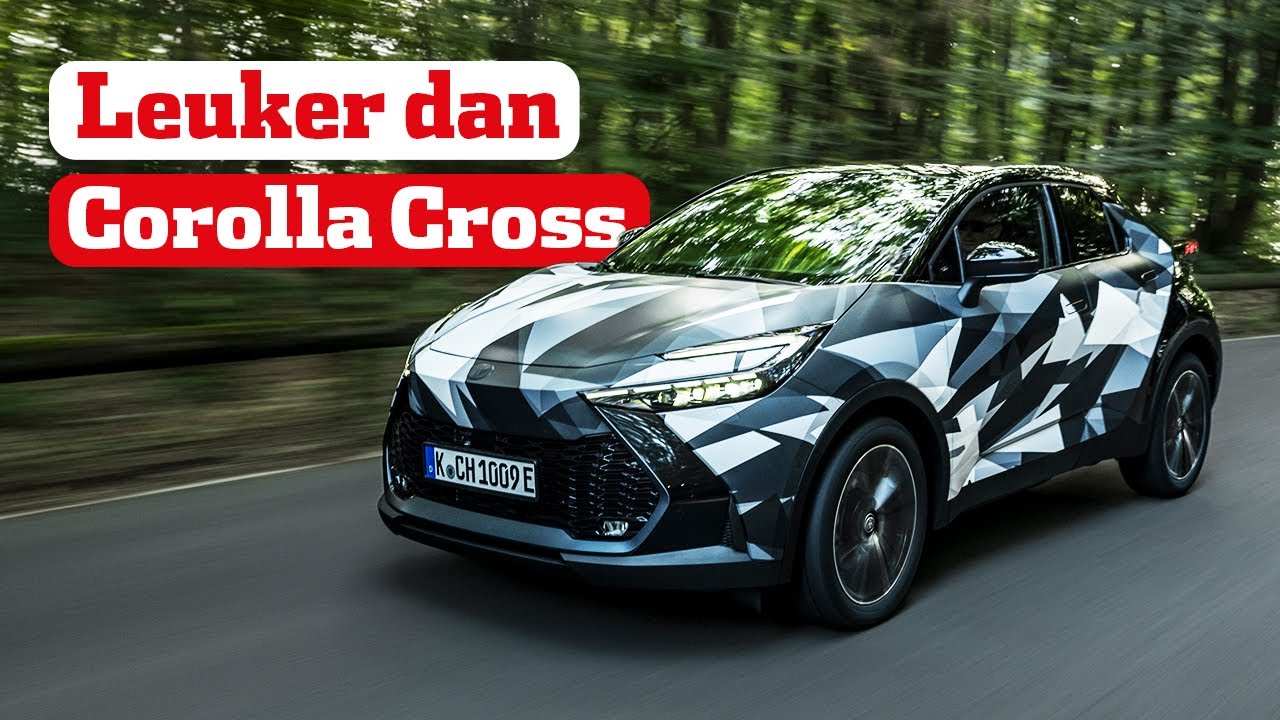 Waarom de C-HR het buitenbeentje van Toyota is
