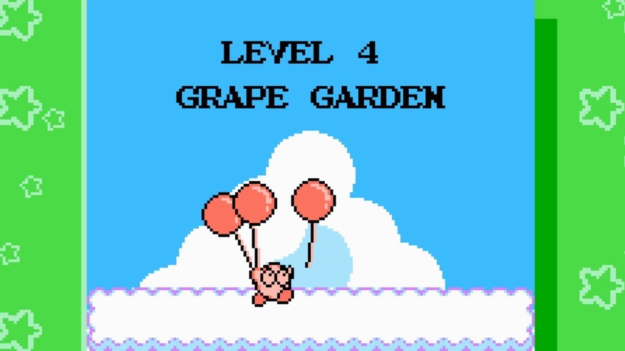 Kirby's Adventure - Level 4: Grape Garden - 100% Walkthrough