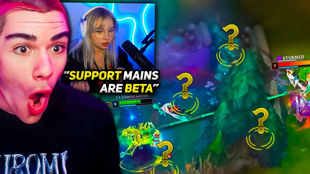 She Said Support Mains Are Beta.. I Proved Her Wrong
