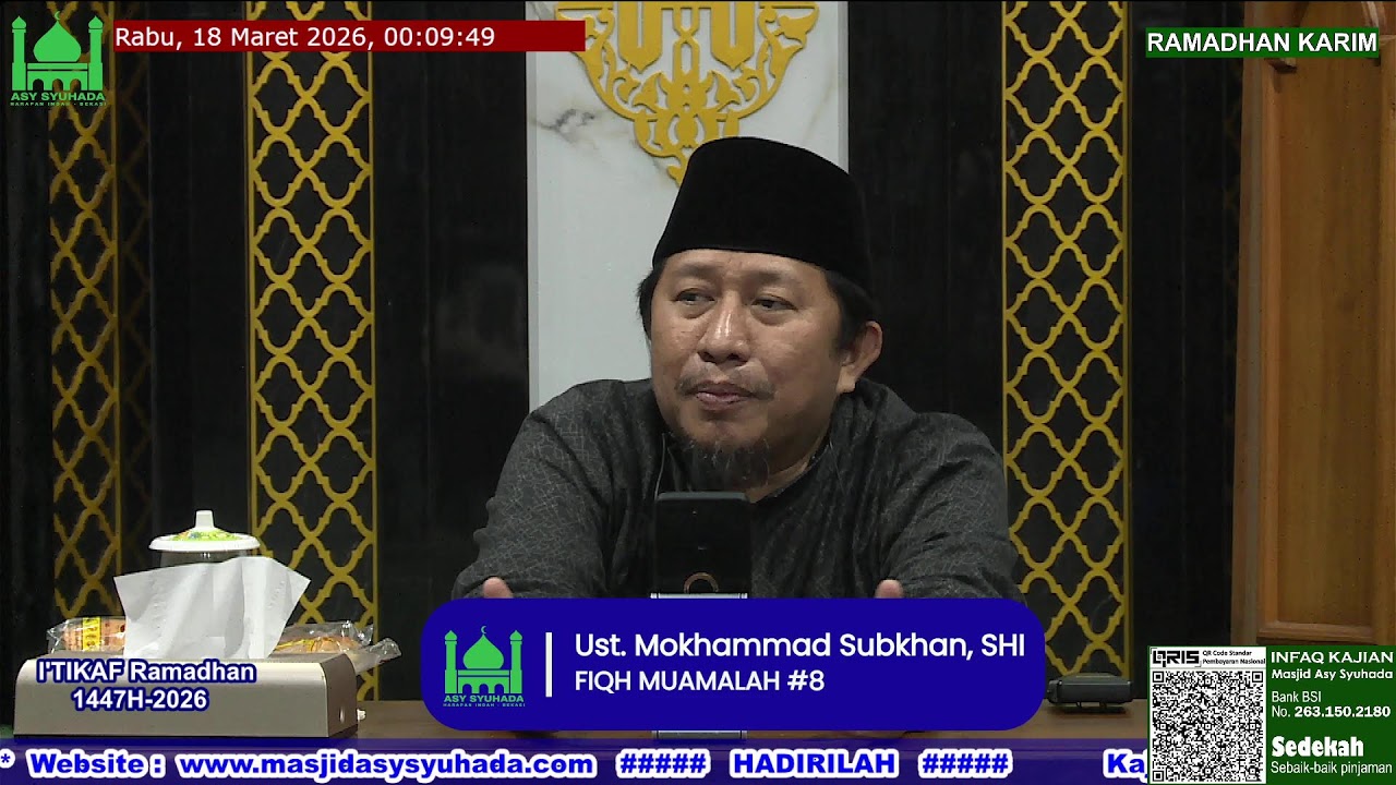 Ustadz. Mokhammad Subkhan, SHI