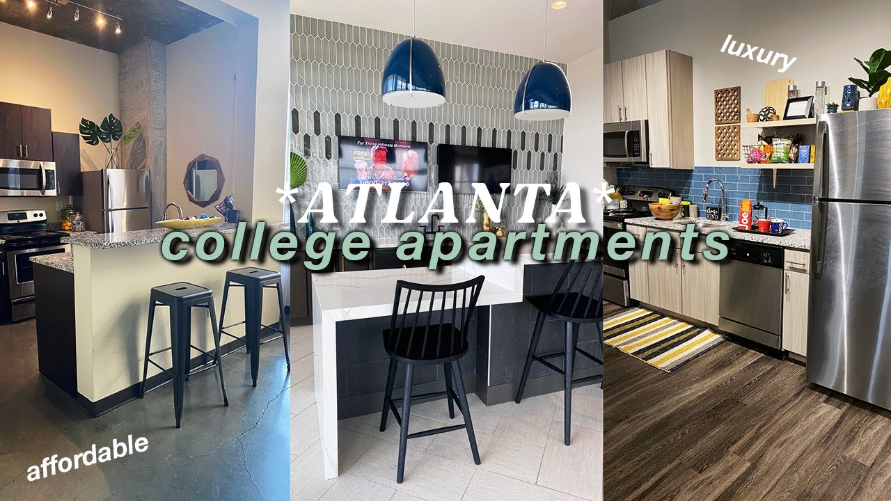 TOURING COLLEGE APARTMENTS IN DOWNTOWN ATLANTA 🏙 | Georgia State University Off-Campus Options