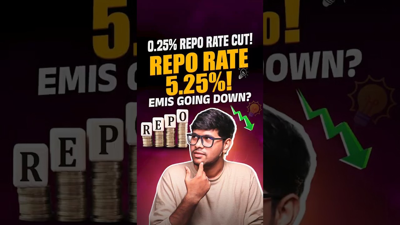 RBI Repo Rate News Today | #ytshorts #shorts #reporate #rbiratecut #rbi #monetarypolicy #growthnihal