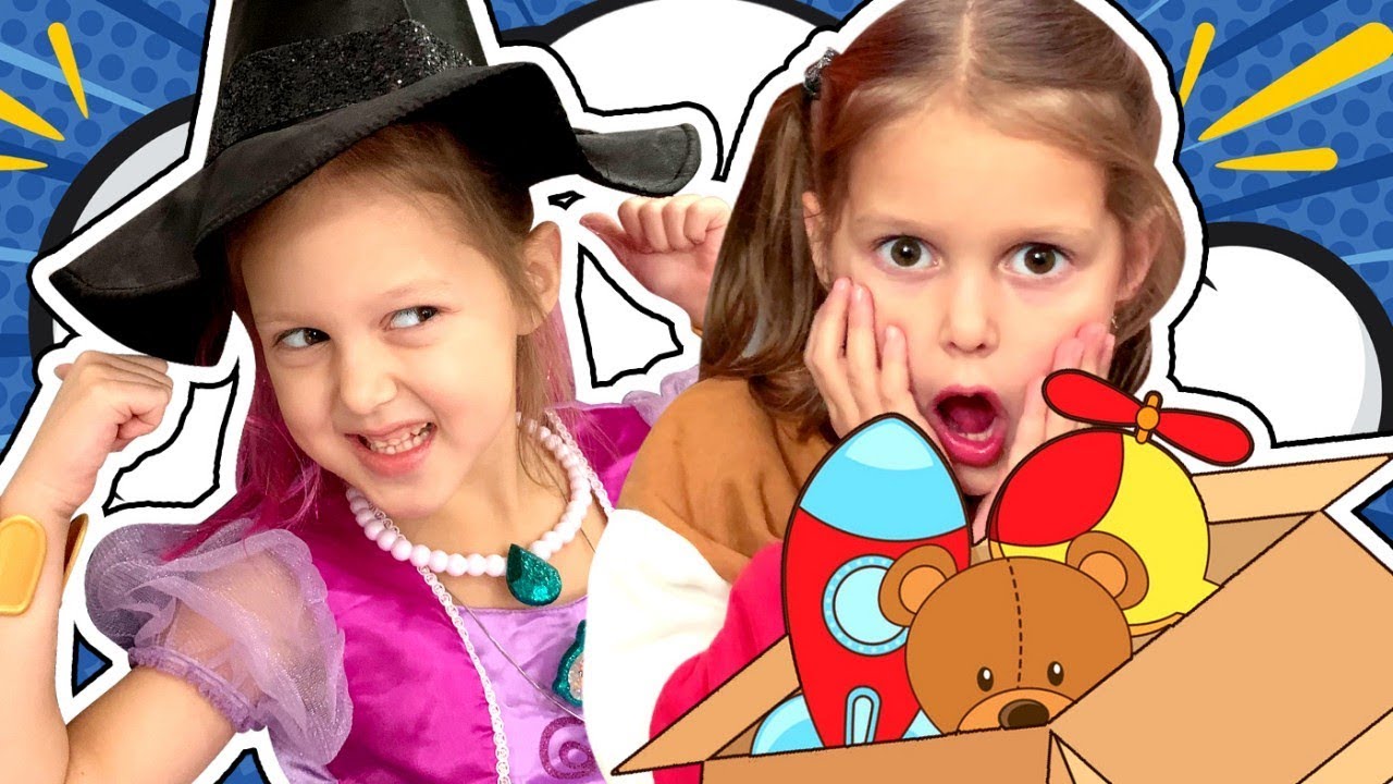 Делимся Челлендж! Share Toys challenge! Куда Увозят ИГРУШКИ Амельки Карамельки? Маленькая Ведьмочка