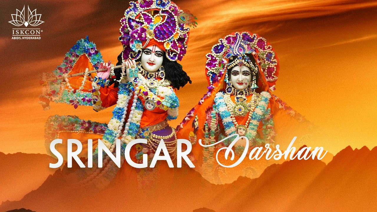 Shringar Aarti Darshan | Guru Puja | Sri Sri Radha Madanmohan Mandir | 16-02-2026 | ISKCON Hyderabad