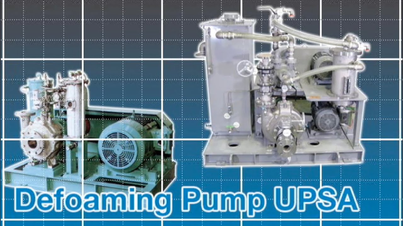 Defoaming Pump, defoaming and transfer of liquid containing foam or foaming liquid