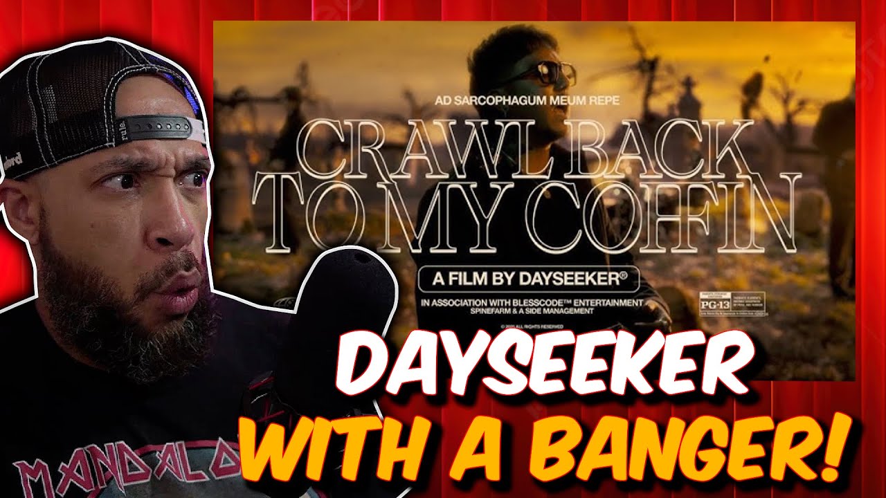 Первая реакция рэп-видеооператора на официальный клип DAYSEEKER «Crawl Back To My Coffin»