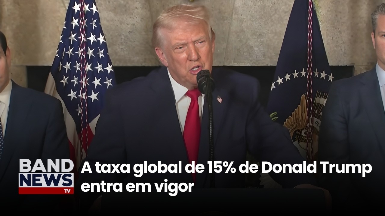 Trump aplica novas taxas após derrubada feita pela suprema | BandNews TV