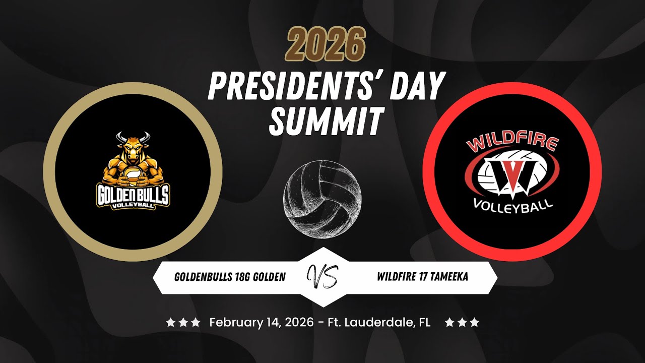 🐂 2026 AAU Presidents’ Day Summit—Game 1—GoldenBulls 18 Golden vs Wildfire 17 Tameeka