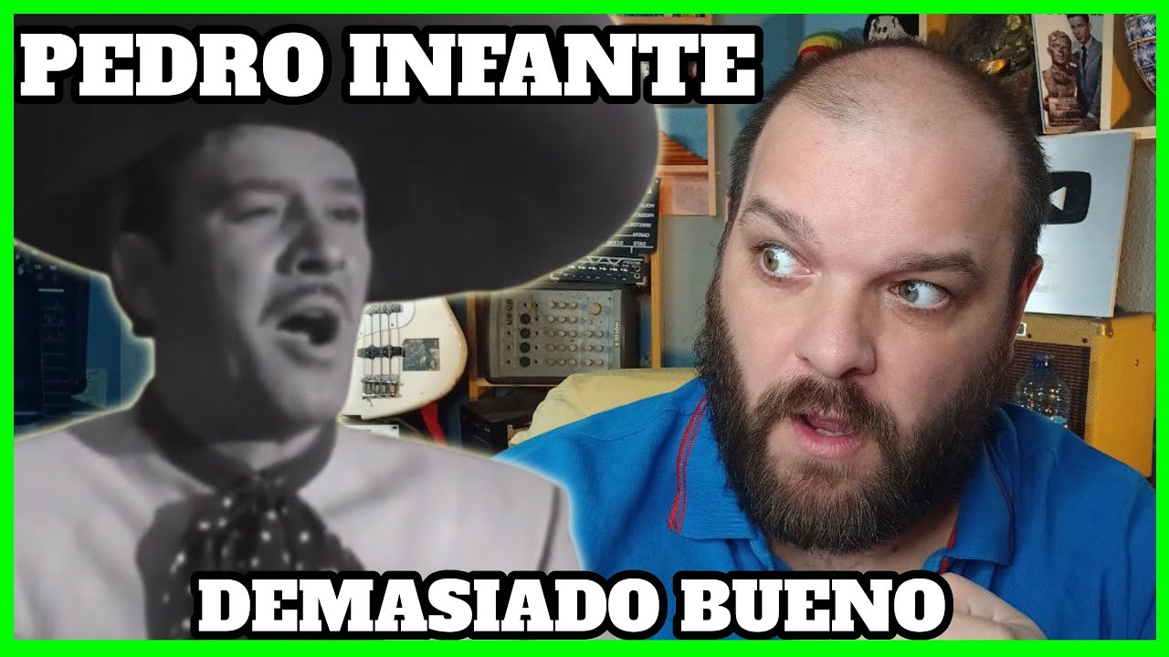 PEDRO INFANTE | MALDITA SEA MI SUERTE | LLEVA EL TEMPO AL LÍMIETE😱CANTANTE ESPAÑOL REACCIONA