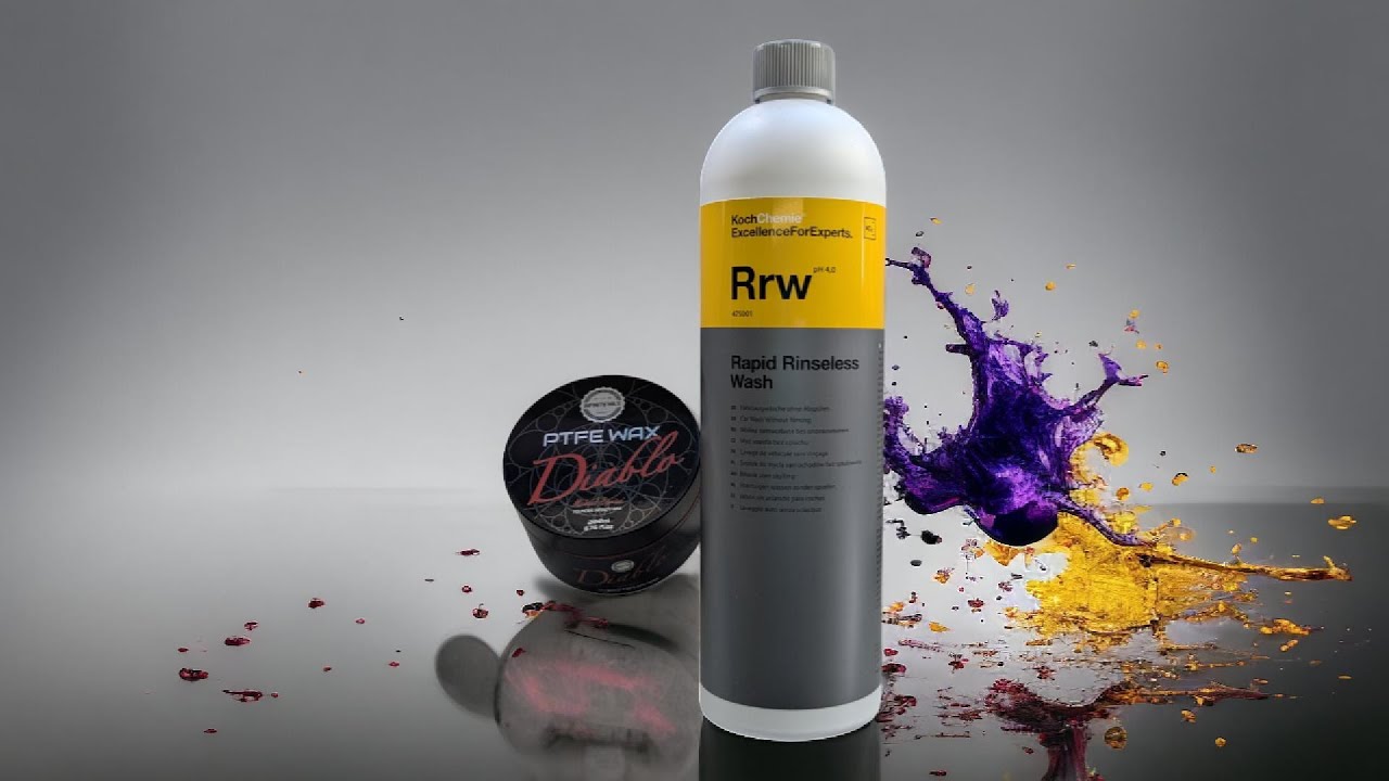 Legt sich ein Rinseless Produkt über deine Versiegelung? Teil 7 Koch Chemie Rrw Rapid Rinseless Wash