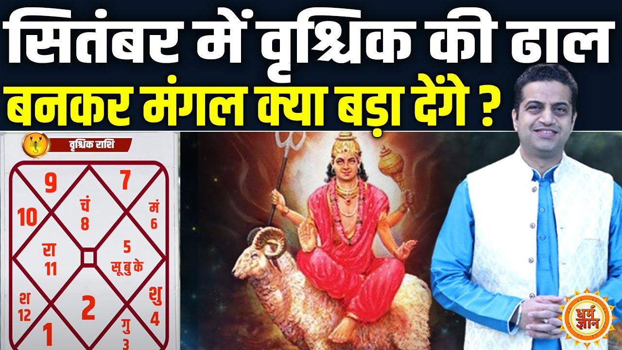 Sep Masik Rashifal 2025| Scorpio पर कितने दिनों तक खतरे के बादल ? Dr Mayank Sharma