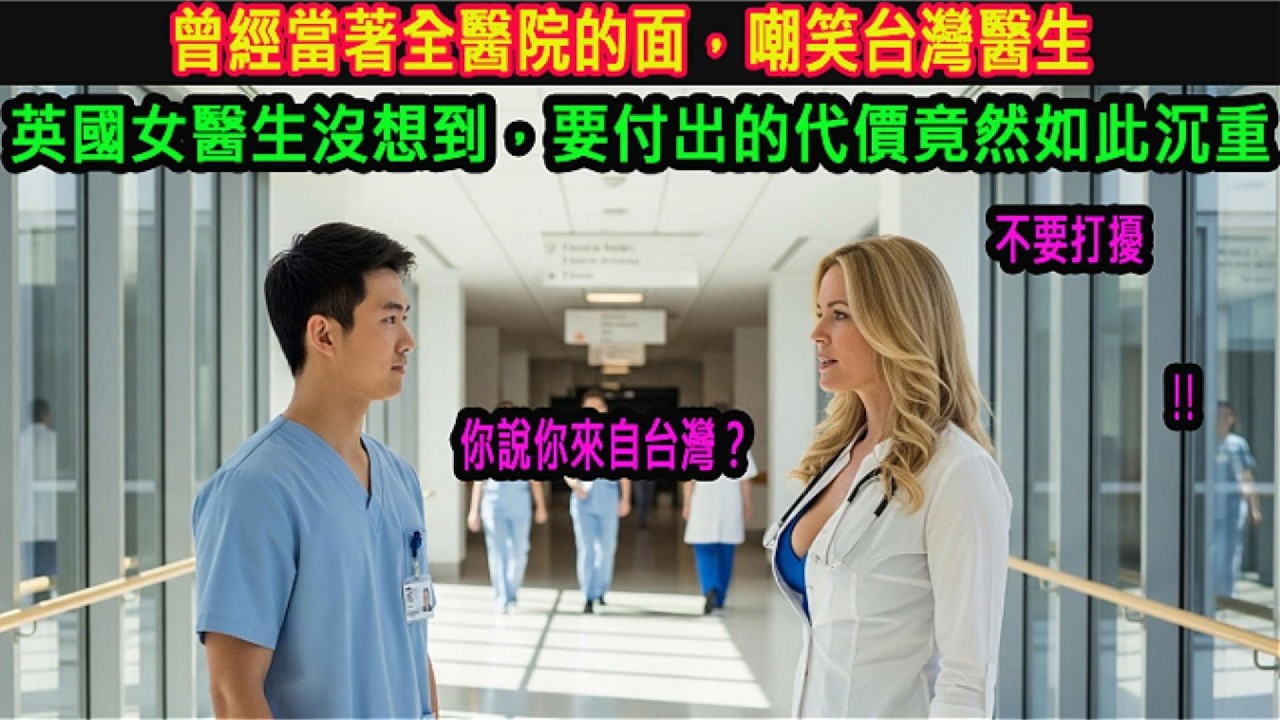 「這也叫診斷？要不我親自來？」——囂張英國女醫當眾嗆聲台灣醫生，最終下場曝光！